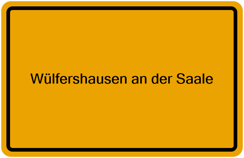 Handelsregisterauszug Wülfershausen an der Saale